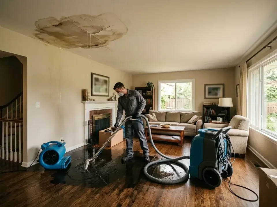attic-pipe-burst-ceiling-drip-008 — frequently asked questions, Water Damage Restoration & Carpet Care in Westville, IL